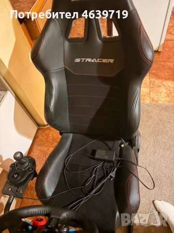 Cockpit с волан logitech g29 + shifter, снимка 5 - Джойстици и геймпадове - 52378850