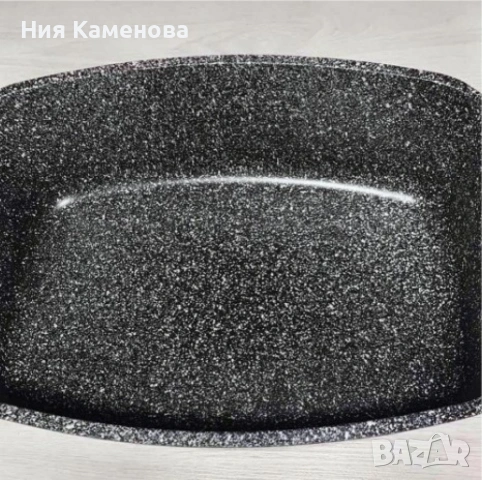 Ростер Goldman с мраморно покритие–правоъгълен съд с капак,5.5 л и 6.6 л,за фурна и всички котлони, снимка 8 - Съдове за готвене - 53023413