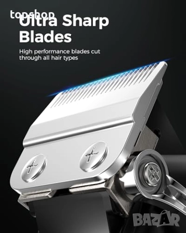 Чисто нова машинка за подстригване GLAKER Безжична професионална с 11 гребена и груминг ..., снимка 2 - Друго оборудване - 52048826