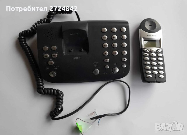 Стационарен телефон - TOPCOM - Butler 4056/4056С , снимка 2 - Стационарни телефони и факсове - 44316343