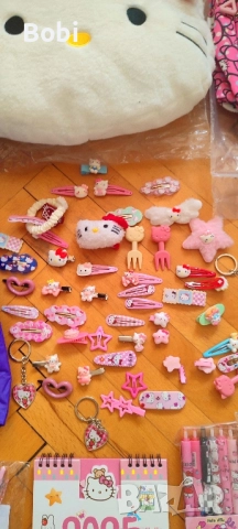 Hello Kitty принадлежности- раница, възглавница, несесер, снимка 5 - Ученически пособия, канцеларски материали - 51497086