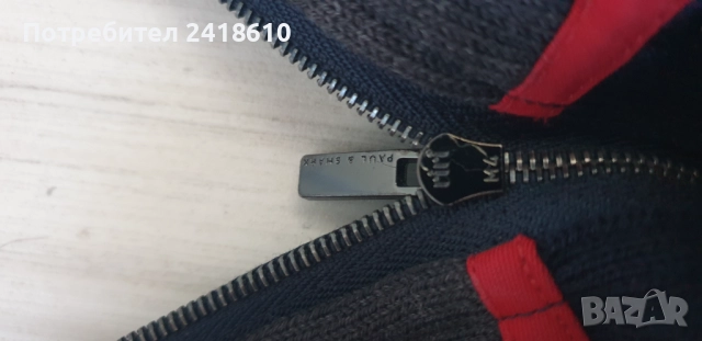 Paul & Shark KIPAWA Wool Cardigan Knitted Half Zip Mens Size XL ОРИГИНАЛ! Мъжка Вълнена Жилетка с ця, снимка 7 - Пуловери - 52614581
