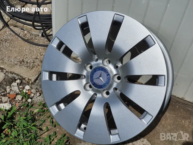 Джанти Мерцедес 5х112x6J16 EТ36, снимка 6 - Гуми и джанти - 50201001
