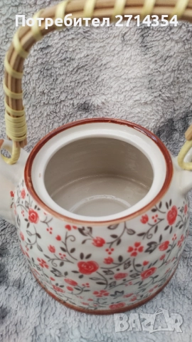 Порцеланов чайник , снимка 5 - Аксесоари за кухня - 52350676