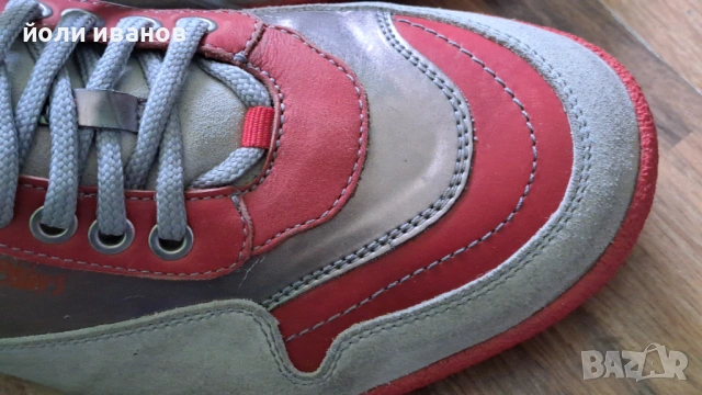 Hobbys-спортни мъжки кожени обувки 45 номер, снимка 3 - Маратонки - 54077794