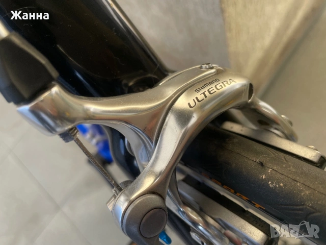Шосеен велосипед Battaglin Route – карбон, Shimano Ultegra, 7.5 кг, снимка 6 - Велосипеди - 53004527