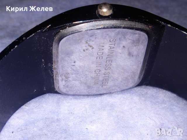 ЕФЕКТЕН ФЕШЪН АРТ ДАМСКИ КВАРЦОВ ЧАСОВНИК - ГРЕВНА с ФАСЕТИРАНИ ИСКРЯЩИ КРИСТАЛИ 25901, снимка 11 - Дамски - 40431971