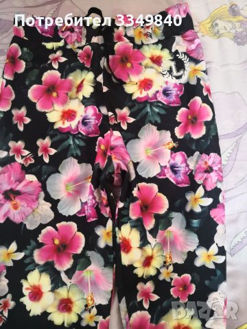 Долнище на цветя 164 размер