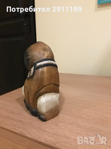 Дървена статуетка, снимка 4 - Статуетки - 38936154