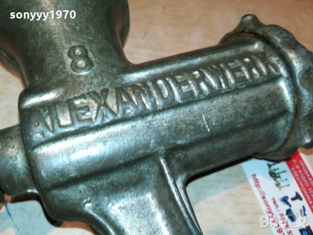 ALEXANDERWERK 8 GERMANY 0810211804, снимка 14 - Антикварни и старинни предмети - 34396622