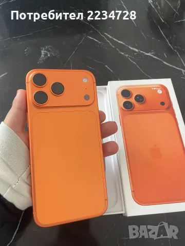 iphone 17 pro max 256 gb orange, снимка 3 - Apple iPhone - 56423733