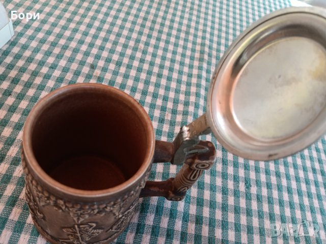 Стара немска халба за бира 1972г, снимка 6 - Чаши - 42887433