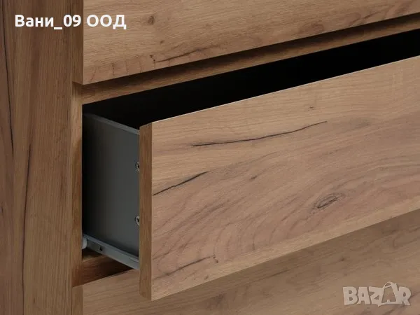 Красив скрин в цвят дъб , снимка 2 - Скринове - 47525510