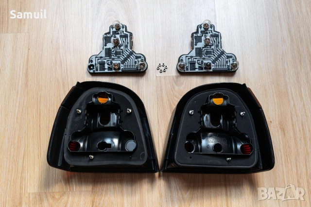 Продавам стопове Hella/smoked за Голф 3 хечбек., снимка 6 - Части - 53081530