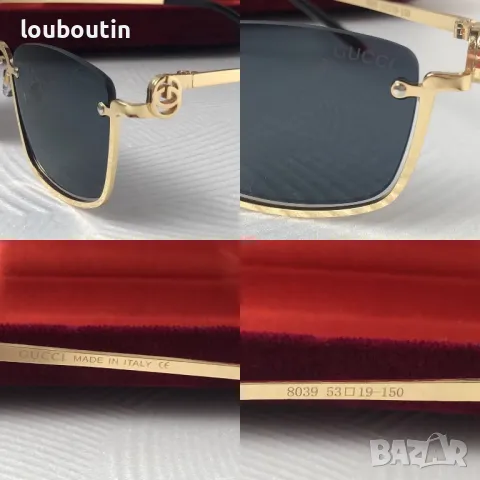 GUCCI 1:1 дамски слънчеви очила 3 цвята, снимка 4 - Слънчеви и диоптрични очила - 49701396