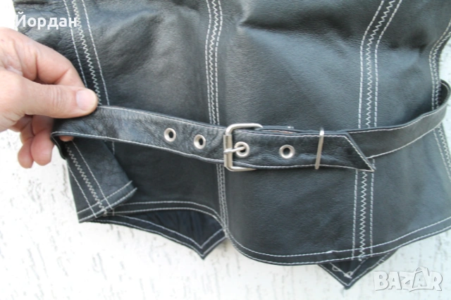 Дамски костюм от естествена кожа , снимка 7 - Костюми - 53999191