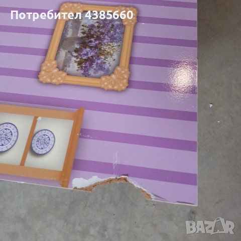 Дървена къща за кукли, снимка 5 - Играчки за стая - 53054114