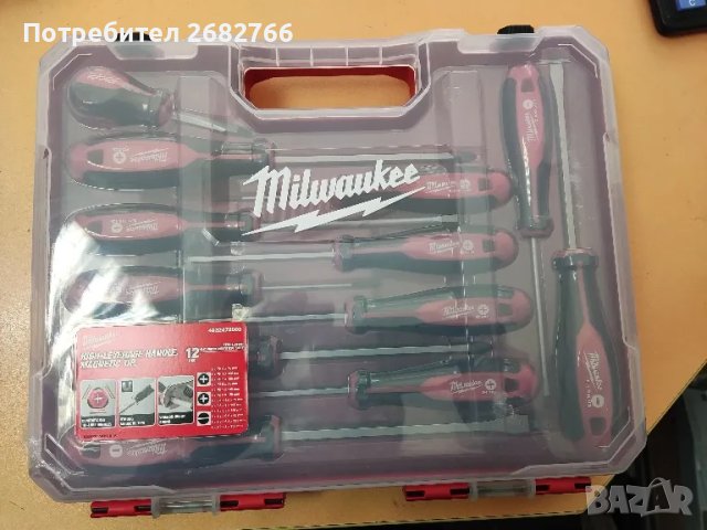 отвертки к-т milwaukee, снимка 2 - Отвертки - 49097472