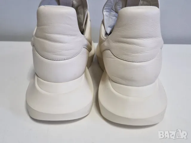 Rick Owens Geth Runner 'Milk', 43 номер, естествена кожа, без забележки, снимка 3 - Маратонки - 48307830