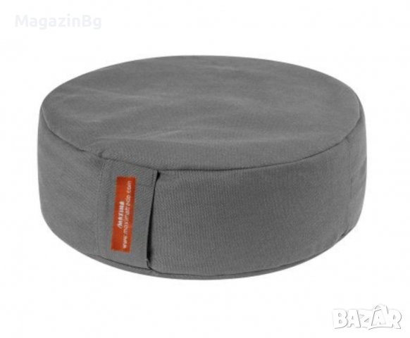 Йога възглавница Рондо, 33x33x13 см, Сива, снимка 2 - Йога - 39791084