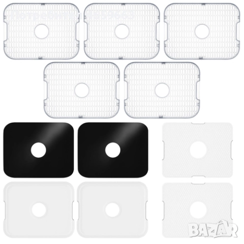 Дехидратор за храна, плодове, зеленчуци, гъби Ruhhy, Уред за сушене,LCD дисплей, Голям капацитет 10л, снимка 9 - Други - 52547236