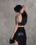 Дамски черен комплект , снимка 3