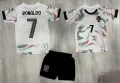 Син Детски Екип CR7 RONALDO Ал Насър Шарен 2025г Комплект с чорапи, снимка 5