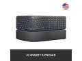 Клавиатура Безжична Logitech ERGO K860 US INTL 920-010108 Eргономична с мека подложка за китки, снимка 3