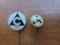 Значки Славия 2 бр значка, снимка 3
