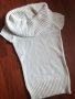 Плетено бяло поло с къс ръкав Terranova, снимка 3