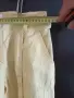 Дамски жълт ленен панталон С, снимка 2