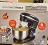 Мощен Кухненски робот GourmetMaxx 03550 ,1500 W Черен, снимка 1 - Кухненски роботи - 44797408