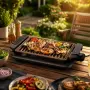 Бездимна електрическа скара Voltz OV51015P – 1200W мощност, незалепващо покритие и удобно готвене у , снимка 1