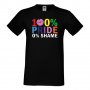  Мъжка тениска 100 percent Pride,Прайд,Празник.Повод,Изненада, снимка 1