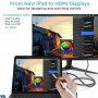 WARRKY USB C към HDMI кабел 4K, Thunderbolt 3 към HDMI адаптер, 2 метра, снимка 5