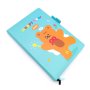 4502 Бележник тефтер тетрадка А5 с твърди корици Happy Bear, снимка 2