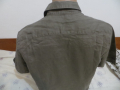 Мъжка риза с къс ръкав от лен Celio, снимка 3