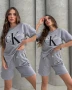 Calvin Klein Дамски Летен Комплект👚🩳Дамски Къс Екип Келвин Клайн - 6 Цвята Код A665, снимка 2
