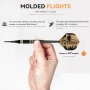 Нови Професионални дартс стрели Soft Tip 16g с твърд калъф 30 резервни върха за електронна мишена, снимка 4