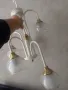 Полилей с 5 стъкла бял цвят, снимка 2