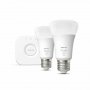 Philips Hue White 2бр LED Крушки и Безжичен рутер Филипс Умен Дом, снимка 4