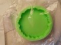 10 см къдрав кръг кръгъл силиконов молд форма основа калъп подложка за чаша фондан гипс смола, снимка 4