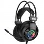 Слушалки с микрофон Геймърски Marvo HG9018 7.1 Черни с вибрация и RGB Подсветка, снимка 1