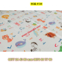 Сгъваемо детско килимче за игра,топлоизолиращо - 180x200x1cm - животни в самолет и азбука - КОД 4134, снимка 5
