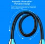 Безжични слушалки Bluetooth 5.0 слушалки с лента за врат Магнитни спортни ., снимка 6