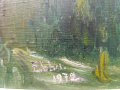 Стара маслена картина, 1972 г., снимка 4