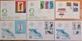 Първодневни пощенски пликове с марки и картички, снимка 7