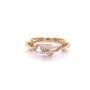 Златен дамски пръстен Tiffany 2,65гр. размер:57 14кр. проба:585 модел:20304-6, снимка 1 - Пръстени - 42905419