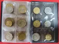 Колекция различни на вид монети в класьор 60 брОЯ, снимка 10