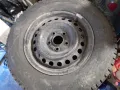 Зимни гуми 205/70/15 с железни джанти, снимка 3